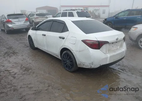 2018 Toyota Corolla Le from USA, damaged, VIN 5YFBURHE2JP806558